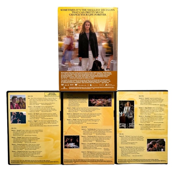 Felicity: The Complete First Season DVD Box Set (6 Discs + Pilot) 90s TV Show - Picture 4 of 7